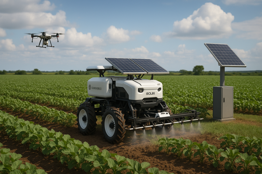 Robôs, IA e energia limpa dominaram a Agrishow 2025